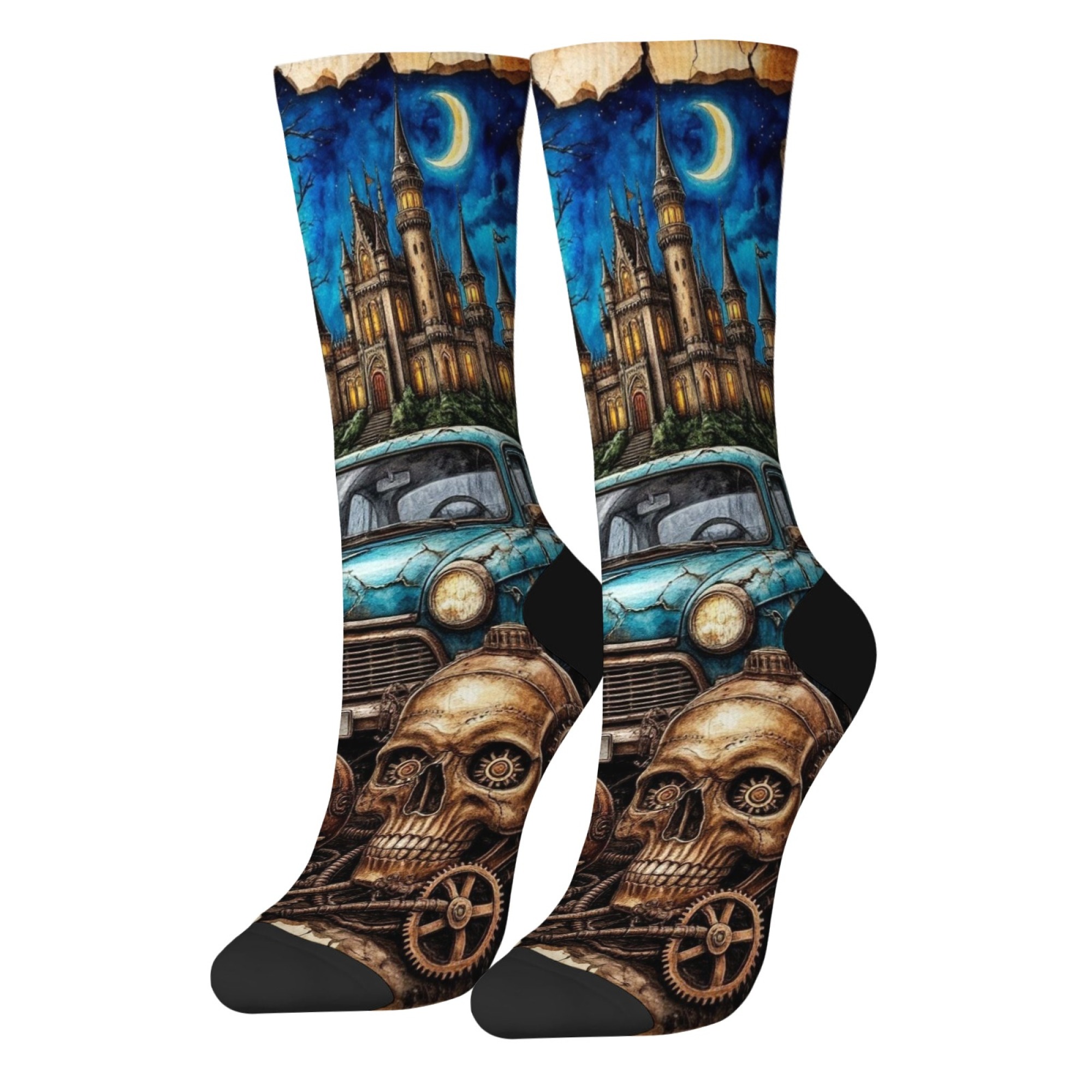 Kaus Kaki Novelty Tengkorak Lo - Street Fashion Style Youtube ulasan dan harga