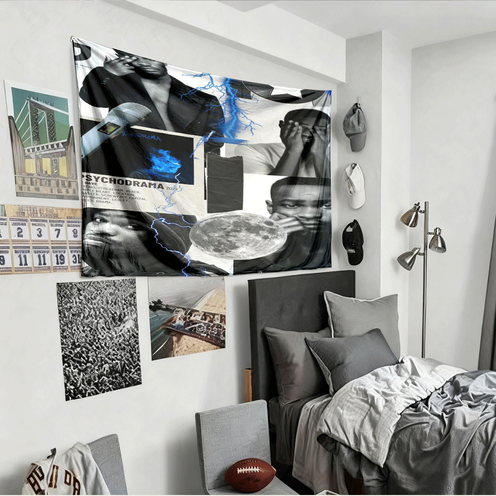 Tapestry Cetak Digital Bertema - Street Fashion Events ulasan dan harga