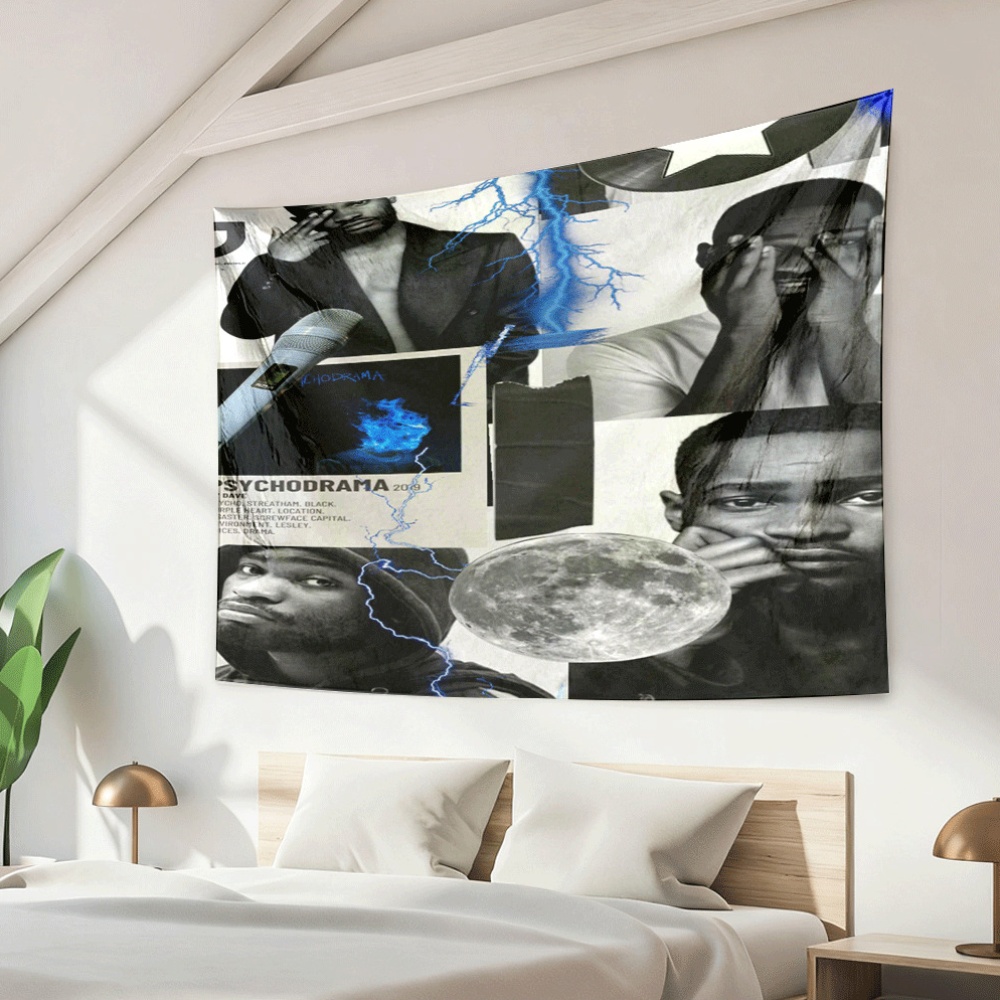 Tapestry Cetak Digital Bertema - Street Fashion Events ulasan dan harga