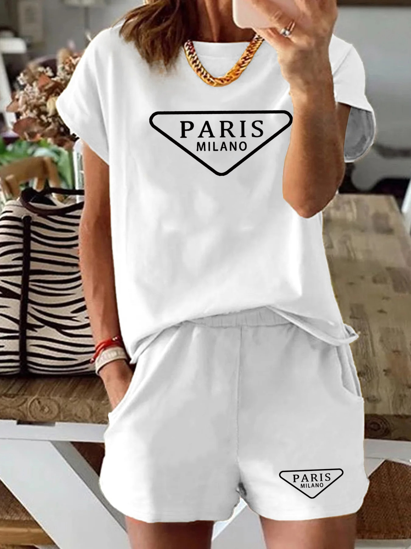 Celana Pendek T-shirt Lengan P - Street Fashion Milano ulasan dan harga