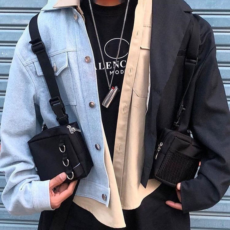 Tas Dada Street Trend Hip Hop  - Street Fashion Types ulasan dan harga