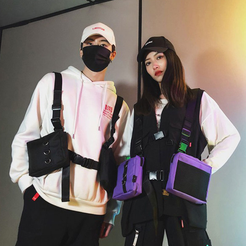 Tas Dada Street Trend Hip Hop  - Street Fashion Types ulasan dan harga