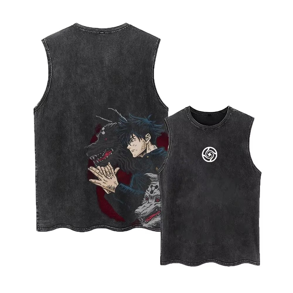 Kaos Tank Top Anime Jujutsu Ka - Street Fashion Hats ulasan dan harga
